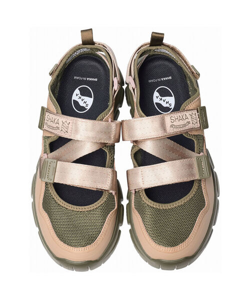 SHAKA(シャカ)の「SHAKA/シャカ OTTER TRAIL AT オッタートレイルエーティーソールシューズ サンダル(サンダル・メンズ・ブラック/オリーブ・8/9/10)」の13枚目の写真