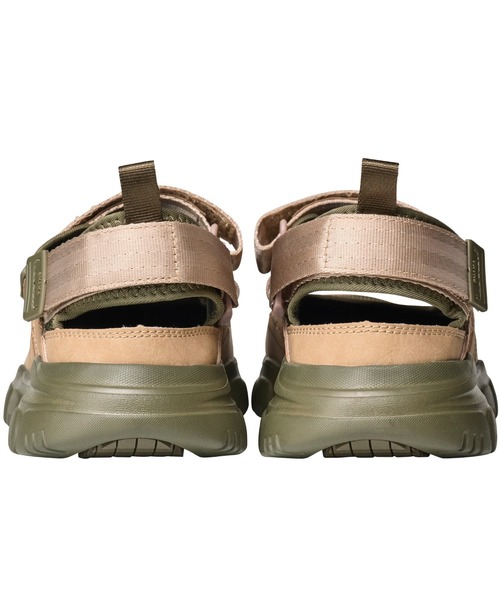 SHAKA(シャカ)の「SHAKA/シャカ OTTER TRAIL AT オッタートレイルエーティーソールシューズ サンダル(サンダル・メンズ・ブラック/オリーブ・8/9/10)」の4枚目の写真