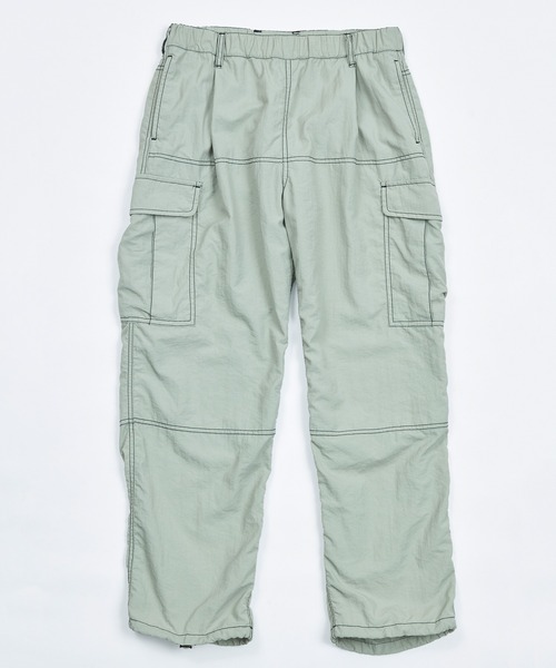 AlexanderLeeChang(アレキサンダーリーチャン)の「AlexanderLeeChang アレキサンダーリーチャン / NYLON CARGO PANTS ナイロンカーゴパンツ / AC042203(カーゴパンツ・メンズ・グレー/ブラック/スカイブルー・2/3)」の4枚目の写真