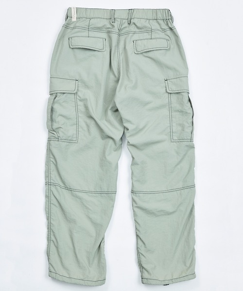 AlexanderLeeChang(アレキサンダーリーチャン)の「AlexanderLeeChang アレキサンダーリーチャン / NYLON CARGO PANTS ナイロンカーゴパンツ / AC042203(カーゴパンツ・メンズ・グレー/ブラック/スカイブルー・2/3)」の5枚目の写真