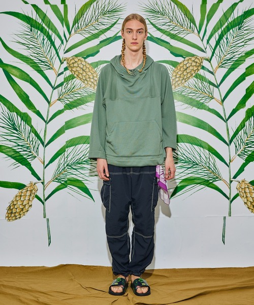 AlexanderLeeChang(アレキサンダーリーチャン)の「AlexanderLeeChang アレキサンダーリーチャン / NYLON CARGO PANTS ナイロンカーゴパンツ / AC042203(カーゴパンツ・メンズ・グレー/ブラック/スカイブルー・2/3)」の12枚目の写真