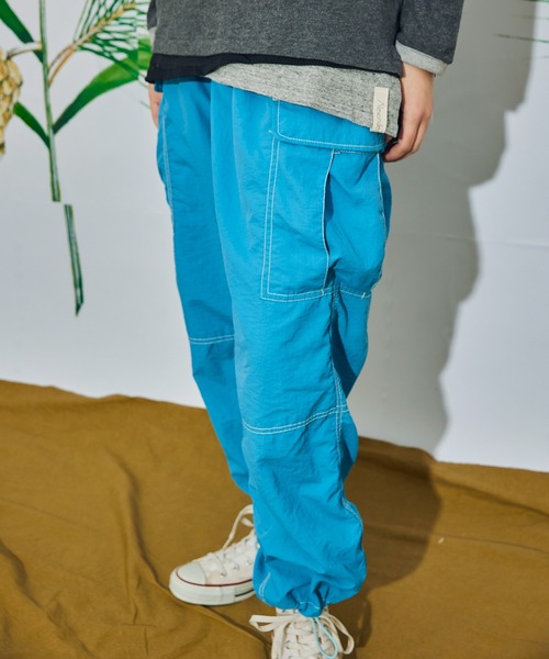 AlexanderLeeChang(アレキサンダーリーチャン)の「AlexanderLeeChang アレキサンダーリーチャン / NYLON CARGO PANTS ナイロンカーゴパンツ / AC042203(カーゴパンツ・メンズ・グレー/ブラック/スカイブルー・2/3)」の15枚目の写真