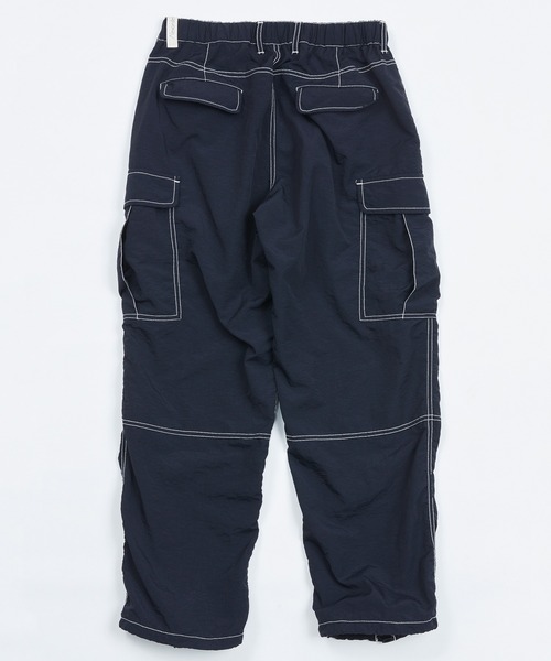 AlexanderLeeChang(アレキサンダーリーチャン)の「AlexanderLeeChang アレキサンダーリーチャン / NYLON CARGO PANTS ナイロンカーゴパンツ / AC042203(カーゴパンツ・メンズ・グレー/ブラック/スカイブルー・2/3)」の17枚目の写真