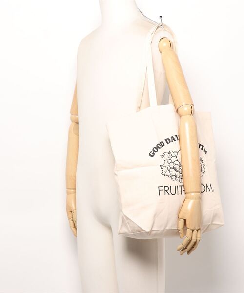 FRUIT OF THE LOOM（フルーツオブザルーム）の「★FRUIT OF THE LOOM★BRAIDED CORD TOTE BAG（トートバッグ・レディース・ライトブルー/オフホワイト/ピンク/イエロー/オレンジ/ライトグリーン/ライトパープル・FREE）」の8枚目の写真