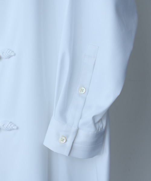 Lui's（ルイス）の「バンブーレーヨンサテン チャイナシャツ（シャツ/ブラウス・メンズ・ホワイト/ブラック・SMALL/MEDIUM）」の21枚目の写真