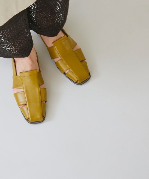 menue(メヌエ)の「グルカサンダル(サンダル・レディース・ブラック/ナチュラル/キャメル/イエロー/ダークブラウン/ベージュ・LL/S/M/L/3L/XS)」の5枚目の写真