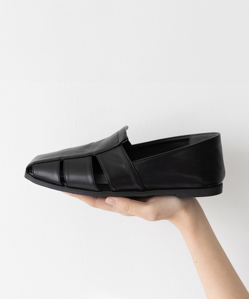 menue(メヌエ)の「グルカサンダル(サンダル・レディース・ブラック/ナチュラル/キャメル/イエロー/ダークブラウン/ベージュ・LL/S/M/L/3L/XS)」の9枚目の写真