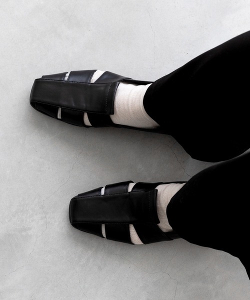 menue(メヌエ)の「グルカサンダル(サンダル・レディース・ブラック/ナチュラル/キャメル/イエロー/ダークブラウン/ベージュ・LL/S/M/L/3L/XS)」の16枚目の写真