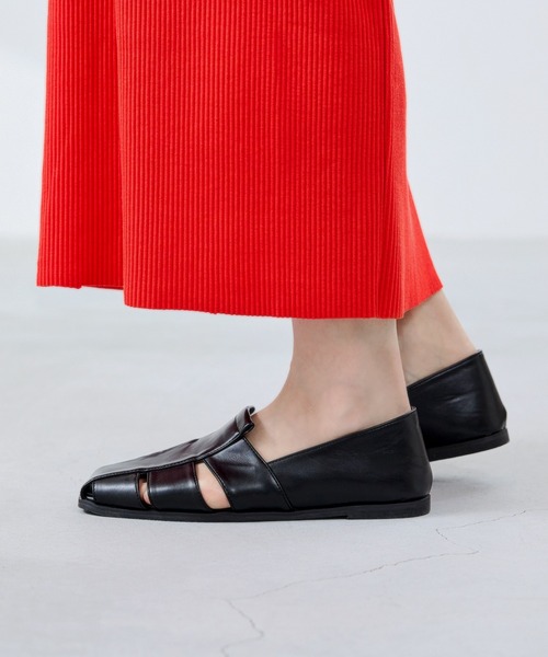 menue(メヌエ)の「グルカサンダル(サンダル・レディース・ブラック/ナチュラル/キャメル/イエロー/ダークブラウン/ベージュ・LL/S/M/L/3L/XS)」の19枚目の写真