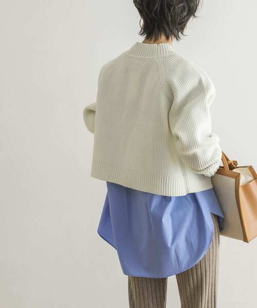 URBAN RESEARCH（アーバンリサーチ）の「ライトニットショートカーディガン（カーディガン/ボレロ・レディース・ホワイト/ブラック/ベージュ系その他・FREE）」の16枚目の写真