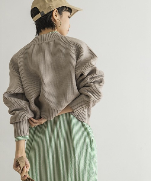 URBAN RESEARCH（アーバンリサーチ）の「ライトニットショートカーディガン（カーディガン/ボレロ・レディース・ホワイト/ブラック/ベージュ系その他・FREE）」の11枚目の写真