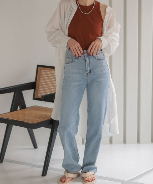 DONOBAN（ドノバン）の「アメスリタンクトップ（タンクトップ・レディース・テラコッタ/ブラック/グレイッシュベージュ/ホワイト・F）」の11枚目の写真