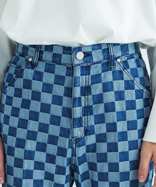 city（シティ）の「ICHIMATSU JACQUARD DENIM（デニムパンツ・メンズ・インディゴブルー・1/2/3）」の8枚目の写真