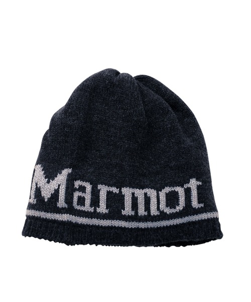 MARMOT（マーモット）の「【M】【Marmot (マーモット)】 ベーシックロゴニットキャップ（ニットキャップ/ビーニー・メンズ・ブラック/ネイビー・4L）」の2枚目の写真