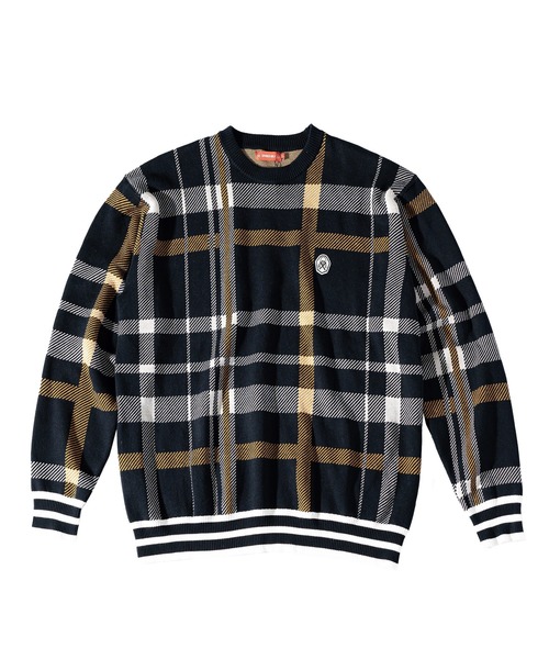 DIVINER GOLF（ディバイナー ゴルフ）の「【DIVINER GOLF】チェック柄ニット メンズ ゴルフウェア 春服（ニット/セーター・メンズ・ホワイト系その他/ブルー系その他・M/L/XL）」の14枚目の写真