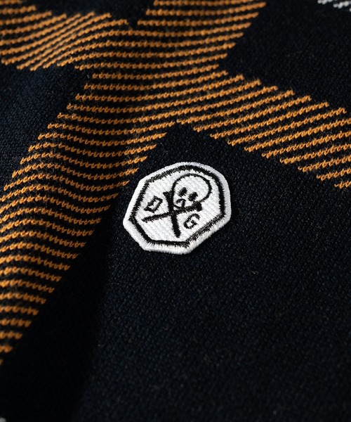 DIVINER GOLF（ディバイナー ゴルフ）の「【DIVINER GOLF】チェック柄ニット メンズ ゴルフウェア 春服（ニット/セーター・メンズ・ホワイト系その他/ブルー系その他・M/L/XL）」の18枚目の写真