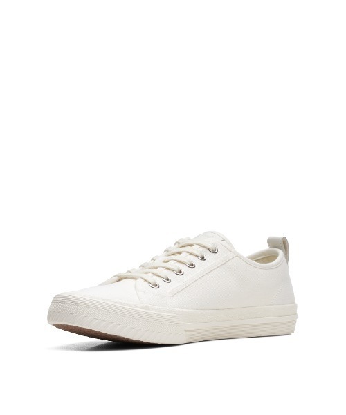 Clarks(クラークス)の「【ネット限定】Roxby Lace / ロクスビーレース (ホワイトキャンバス)(スニーカー・メンズ・ホワイト・UK6/UK9/UK8/UK7/UK10)」の7枚目の写真