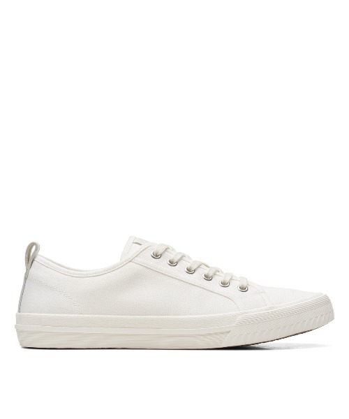 Clarks(クラークス)の「【ネット限定】Roxby Lace / ロクスビーレース (ホワイトキャンバス)(スニーカー・メンズ・ホワイト・UK6/UK9/UK8/UK7/UK10)」の9枚目の写真