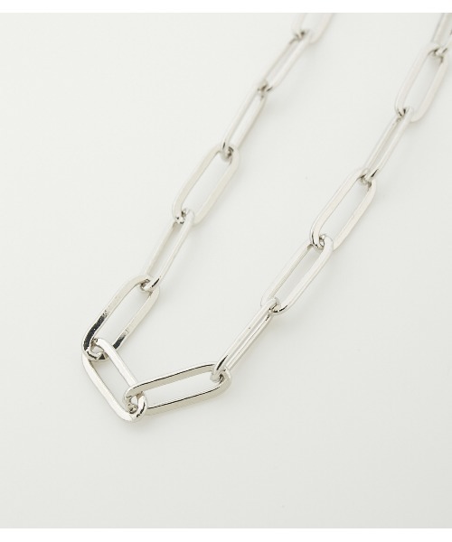 AZUL by moussy(アズールバイマウジー)の「DOUBLE CHAIN MOTIF NECKLACE/ダブルチェーンモチーフネックレス(ネックレス・レディース・シルバー/ゴールド系その他・FREE)」の7枚目の写真
