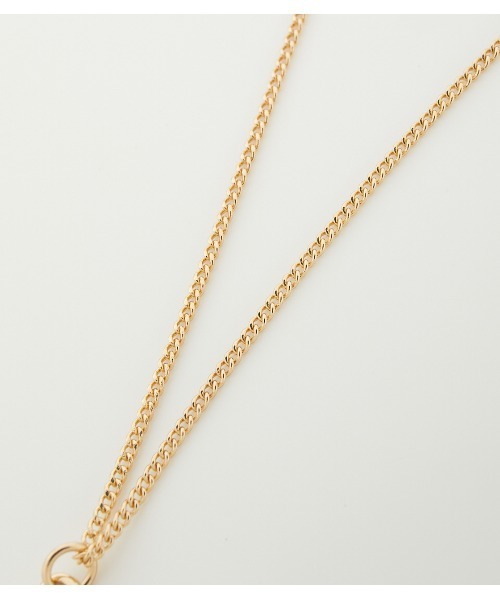 AZUL by moussy(アズールバイマウジー)の「DOUBLE CHAIN MOTIF NECKLACE/ダブルチェーンモチーフネックレス(ネックレス・レディース・シルバー/ゴールド系その他・FREE)」の12枚目の写真