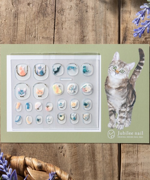 Jubilee（ジュビリー）の「世界の名画や猫デザイン 樹脂ネイルシール 【両手×2枚セット】（ネイルシール/ネイルチップ・レディース・その他/その他2/その他6/その他8/その他7/その他4/その他5/その他3/その他9/その他10/その他11・FREE）」の9枚目の写真