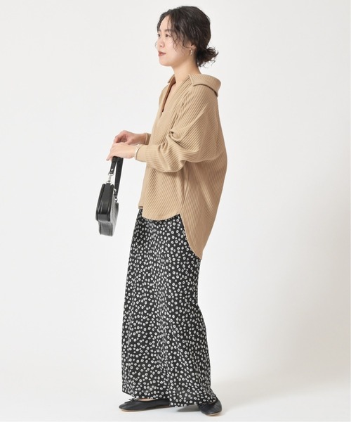 U by SPICK&SPAN(ユーバイスピックアンドスパン)の「ドルマンリブプルオーバー◆(Tシャツ/カットソー・レディース・ベージュ/アイボリー・FREE)」の21枚目の写真