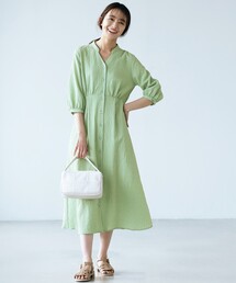 grove | サッカーギンガムチェックシャツワンピース(ワンピース)