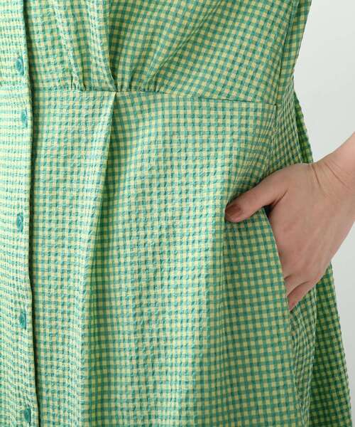 grove（グローブ）の「◇サッカーギンガムチェックシャツ