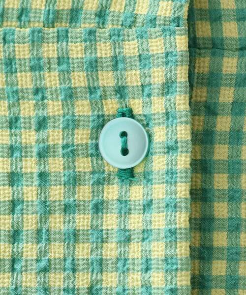 grove（グローブ）の「◆サッカーギンガムチェックシャツワンピース（ワンピース・レディース・ブラック/ダークグリーン系1/ネイビー系1・01/02/03/04/05）」の22枚目の写真