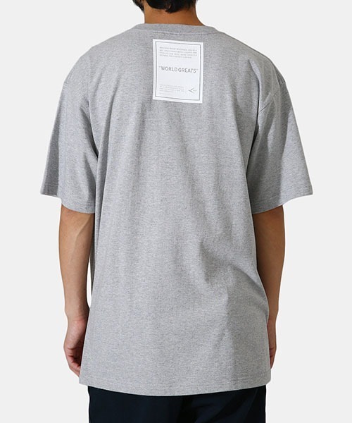 WP（ダブリューピー）の「WP / ダブリューピー：WORLD GREATS B T-SHIRTS：WP08-T147[WAX]（Tシャツ/カットソー・メンズ・ホワイト×グリーン/グレー系その他/ブルー系その他・XL/L）」の21枚目の写真