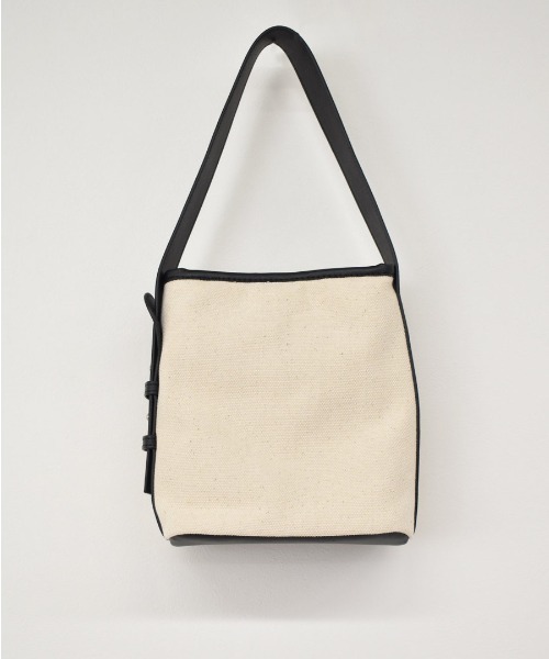 Reurie'（レウリィ）の「キャンバスバケットバッグ（ハンドバッグ・レディース・ブラック/ブラウン・FREE）」の13枚目の写真