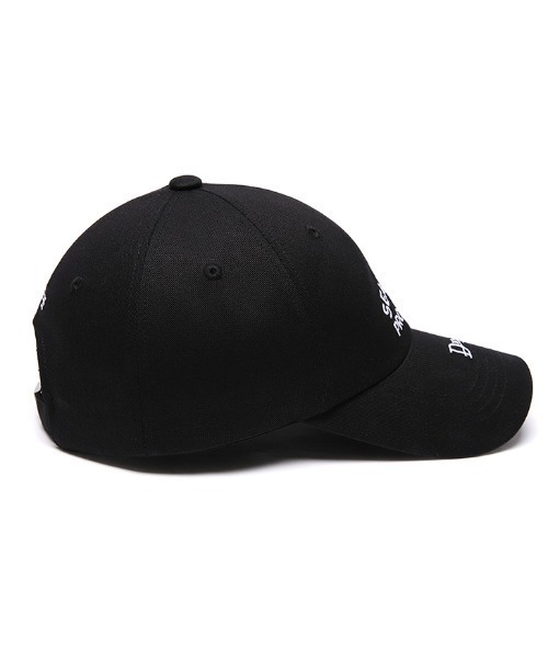 DXOH(ディソエイチ)の「A'GEM/9 × .kom『DXOH/ディソエイチ』SEASON PROJECT BALLCAP/シーズンプロジェクト ベースボール キャップ(キャップ・メンズ・ブラック・FREE)」の4枚目の写真