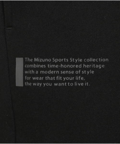 MIZUNO SPORTS STYLE（ミズノスポーツスタイル）の「スウェットハーフパンツ　［ユニセックス］（スウェットパンツ・メンズ・杢グレー/ブラック/ダークブルー・L/M/XL/S）」の13枚目の写真