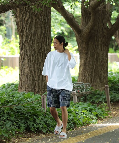 BEAMS（ビームス）の「BEAMS / フットボール Tシャツ（Tシャツ/カットソー・メンズ・ホワイト/ネイビー/グリーン・SMALL/MEDIUM/LARGE/X-LARGE）」の7枚目の写真