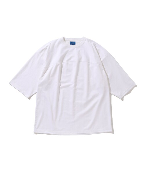 BEAMS（ビームス）の「BEAMS / フットボール Tシャツ（Tシャツ/カットソー・メンズ・ホワイト/ネイビー/グリーン・SMALL/MEDIUM/LARGE/X-LARGE）」の17枚目の写真