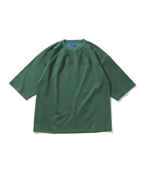 BEAMS（ビームス）の「BEAMS / フットボール Tシャツ（Tシャツ/カットソー・メンズ・ホワイト/ネイビー/グリーン・SMALL/MEDIUM/LARGE/X-LARGE）」の18枚目の写真
