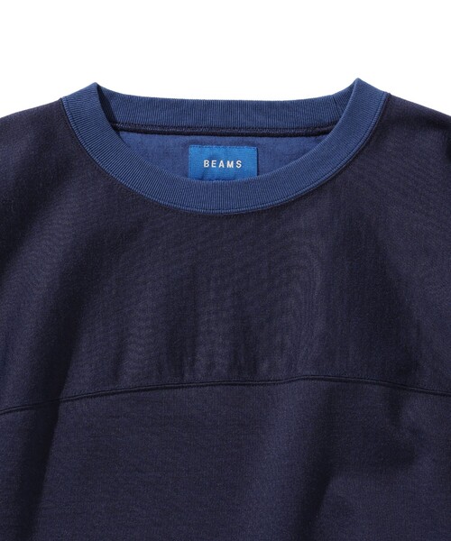 BEAMS（ビームス）の「BEAMS / フットボール Tシャツ（Tシャツ/カットソー・メンズ・ホワイト/ネイビー/グリーン・SMALL/MEDIUM/LARGE/X-LARGE）」の19枚目の写真