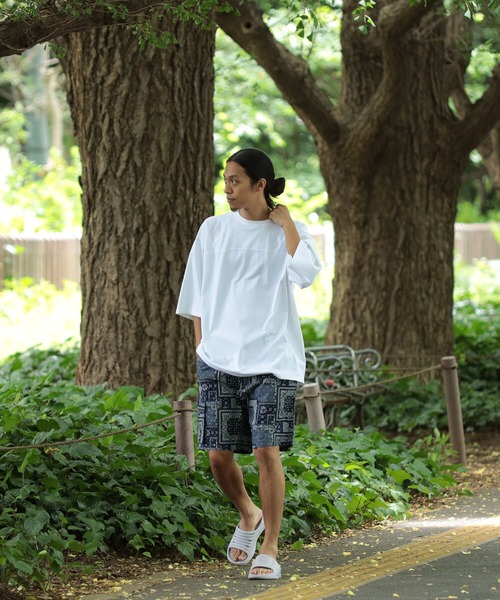 BEAMS（ビームス）の「BEAMS / フットボール Tシャツ（Tシャツ/カットソー・メンズ・ホワイト/ネイビー/グリーン・SMALL/MEDIUM/LARGE/X-LARGE）」の22枚目の写真