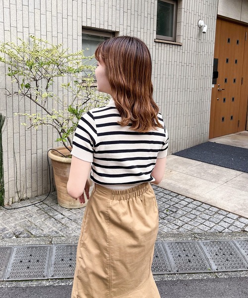 frunco（フランコ）の「ボーダーポロシャツ（ポロシャツ）」 - WEAR