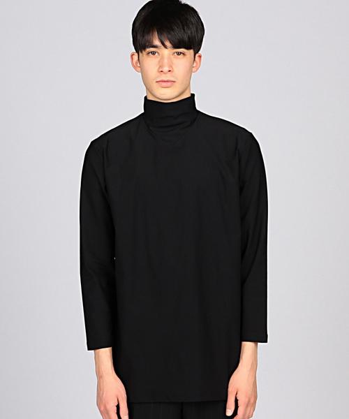 EN ROUTE（アンルート）の「ENR ストレッチハイネック●●（Tシャツ/カットソー・メンズ・オフホワイト/ブラック・1/2/3）」の2枚目の写真