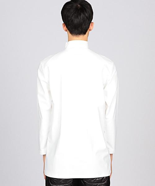 EN ROUTE（アンルート）の「ENR ストレッチハイネック●●（Tシャツ/カットソー・メンズ・オフホワイト/ブラック・1/2/3）」の3枚目の写真