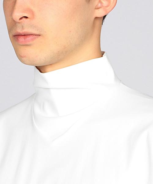 EN ROUTE（アンルート）の「ENR ストレッチハイネック●●（Tシャツ/カットソー・メンズ・オフホワイト/ブラック・1/2/3）」の6枚目の写真