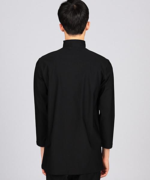 EN ROUTE（アンルート）の「ENR ストレッチハイネック●●（Tシャツ/カットソー・メンズ・オフホワイト/ブラック・1/2/3）」の9枚目の写真