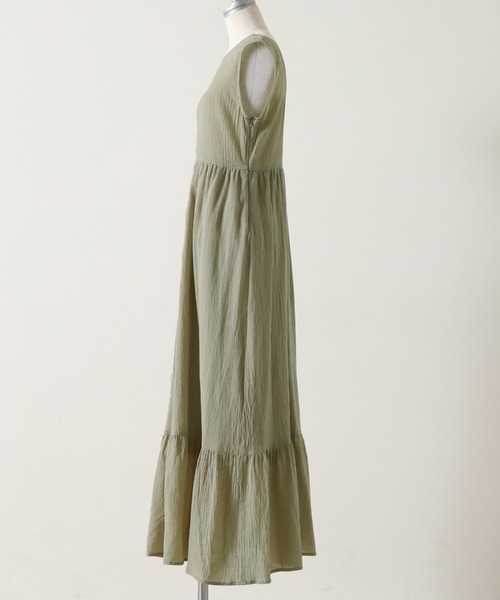 Cheek（チーク）の「【サイズ展開あり】ノースリベストセットワンピース（ワンピース・レディース・オフホワイト/ミント/アイボリー・MEDIUM/SMALL）」の18枚目の写真