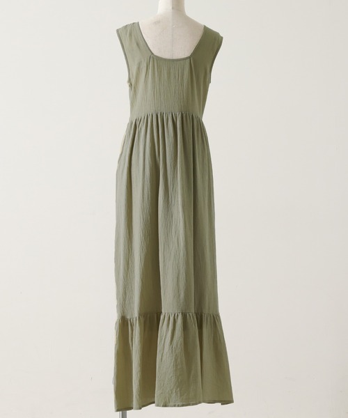 Cheek（チーク）の「【サイズ展開あり】ノースリベストセットワンピース（ワンピース・レディース・オフホワイト/ミント/アイボリー・MEDIUM/SMALL）」の17枚目の写真