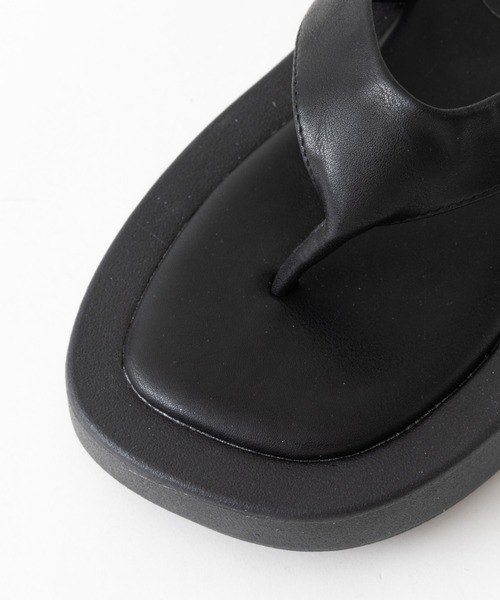 NOMINE（ノミネ）の「ボリュームソールサンダル（サンダル・レディース・ブラック/ホワイト・S/M/L）」の10枚目の写真