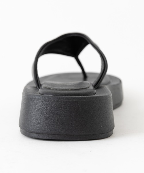 NOMINE（ノミネ）の「ボリュームソールサンダル（サンダル・レディース・ブラック/ホワイト・S/M/L）」の9枚目の写真