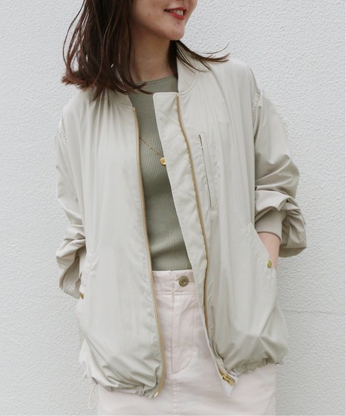 IENA（イエナ）の「《追加》LIEN LIMONTA MA-1（MA-1・レディース・ブラック/ナチュラル・36/38）」の6枚目の写真