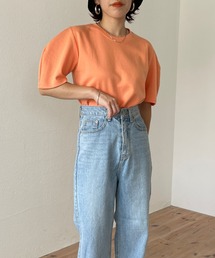 wee9s（ウィークス）の「stretch puff tee / ストレッチパフティーシャツ（Tシャツ/カットソー）」