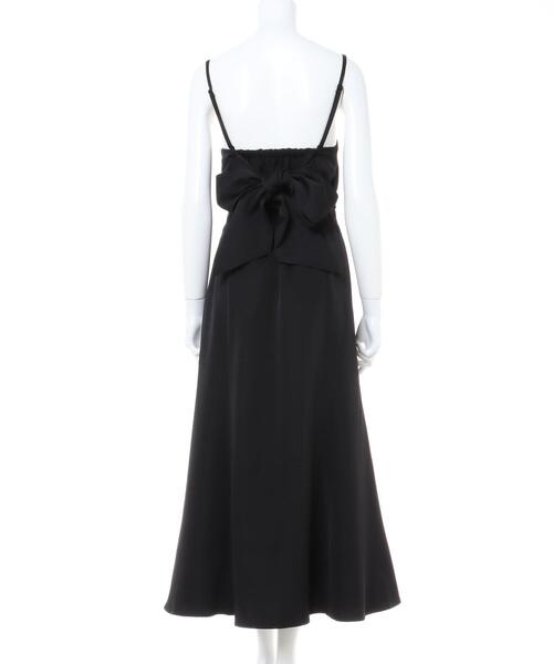 INGNI（イング）の「BACKリボンキャミ／マルチWAYワンピース（ワンピース・レディース・ブラック/アイボリー・M）」の14枚目の写真